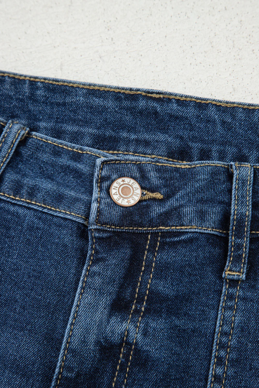 Threaded Pear Courtney Cropped High Rise Wide Leg Jeans - Image 14