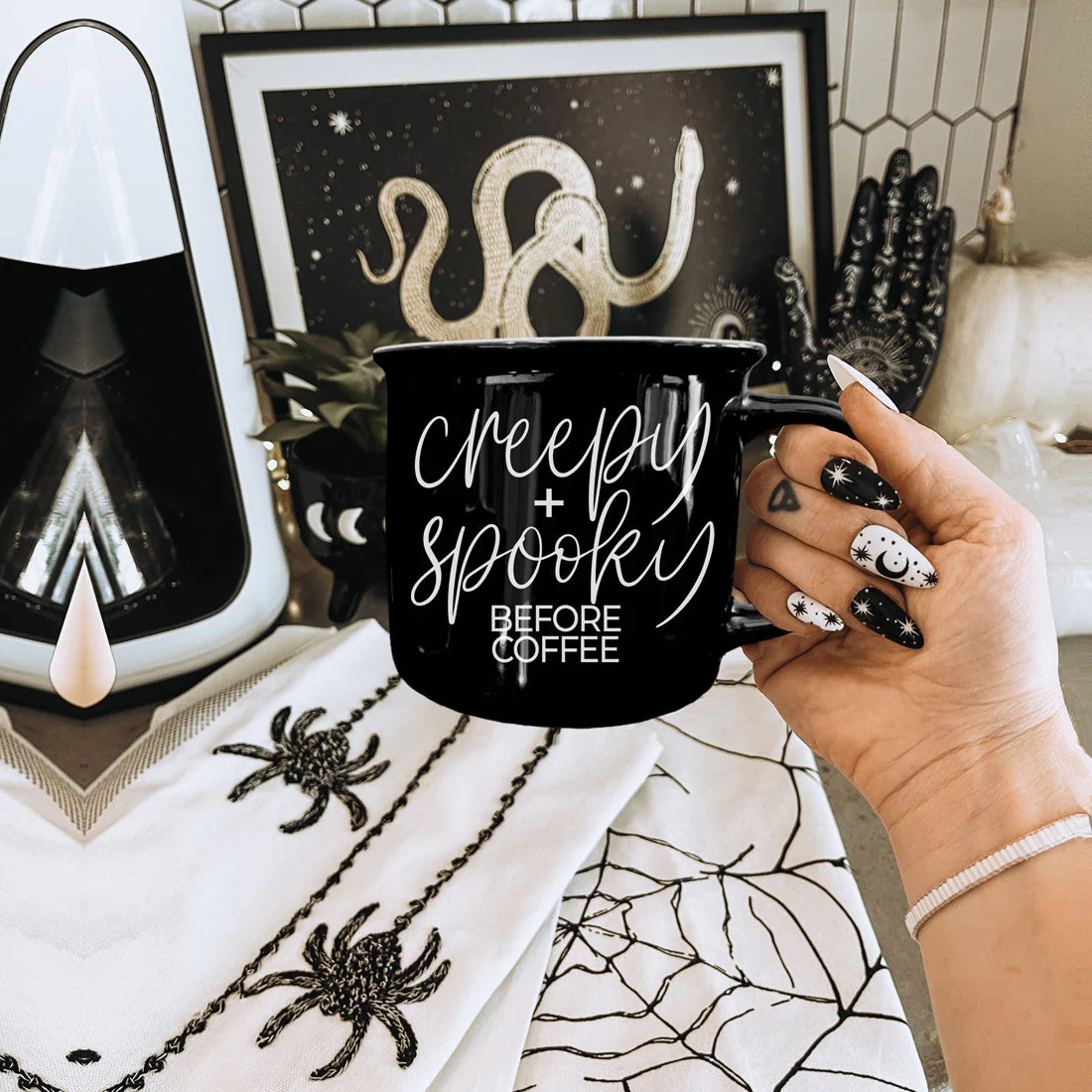 Creepy Spooky Mug by Gia Roma - Image 10
