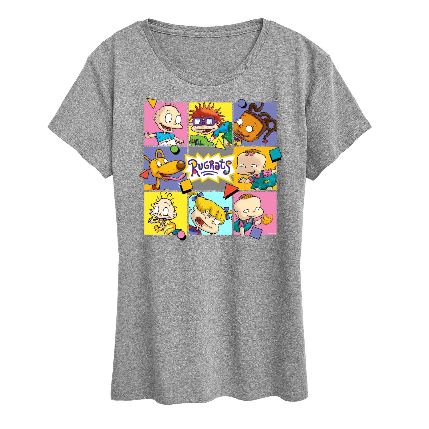 Rugrats - Character Grid - Women's Short Sleeve Graphic T-Shirt - Image 3