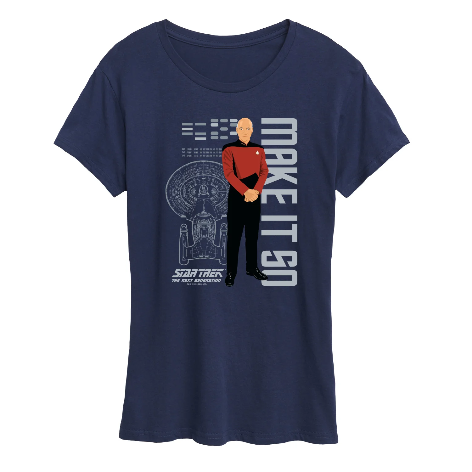 Star Trek - Picard Make It So - Women's Short Sleeve Graphic T-Shirt - Image 5