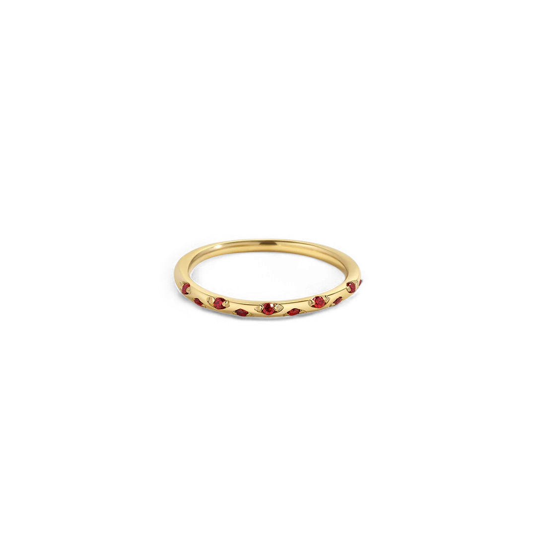 Mint & Lily Dainty Constellation Birthstone Ring - Image 24