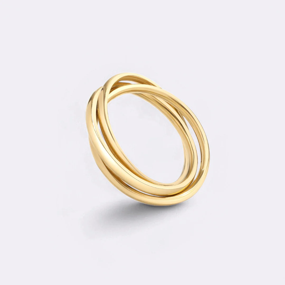 Mint & Lily Dainty Interlocking Fidget Ring - Image 28