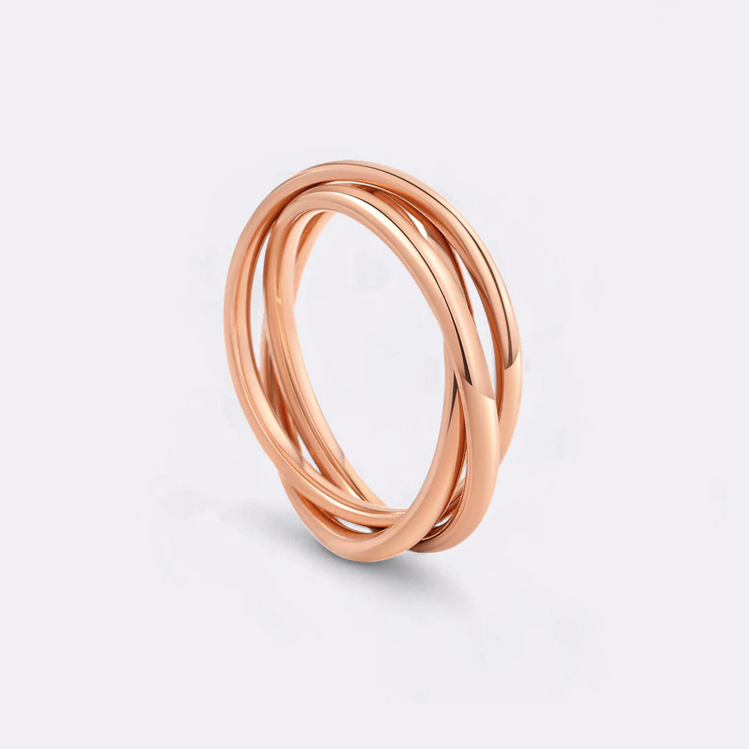 Mint & Lily Dainty Interlocking Fidget Ring - Image 34