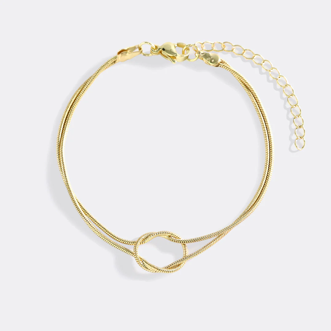 Mint & Lily Dainty Knot Bracelet - Image 10