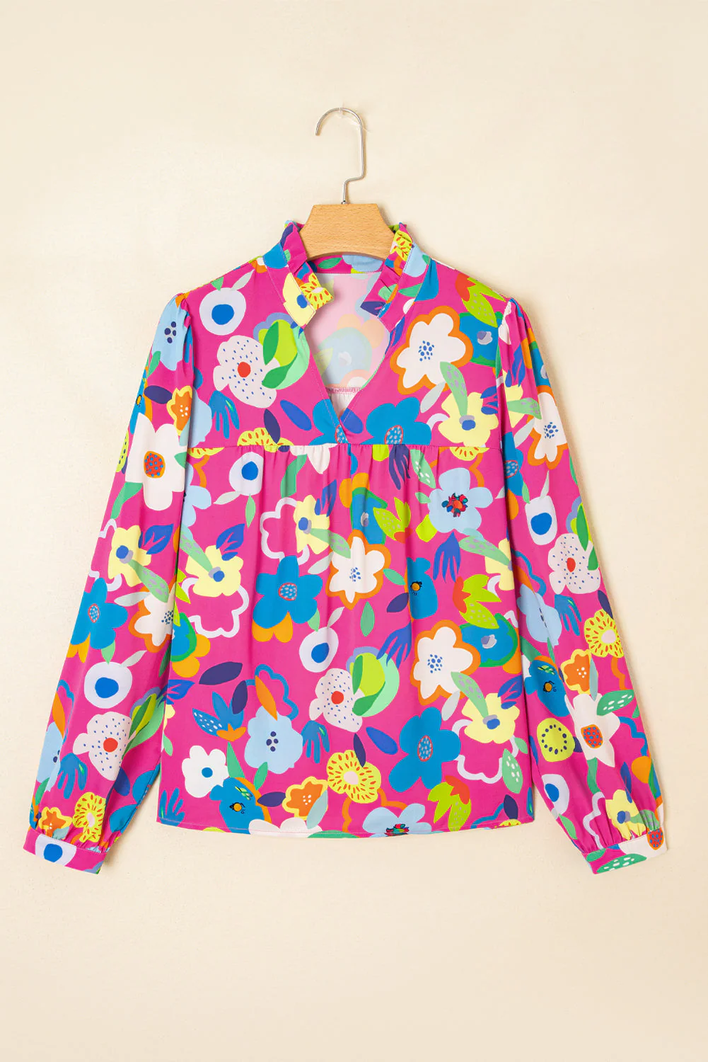 Threaded Pear Dalia Flower Bomb Blouse - Image 8