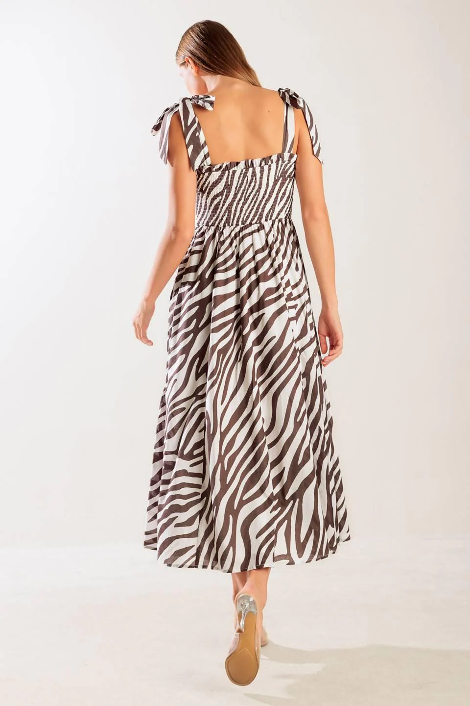Dancing With the Woven Midi Dress - Image 2