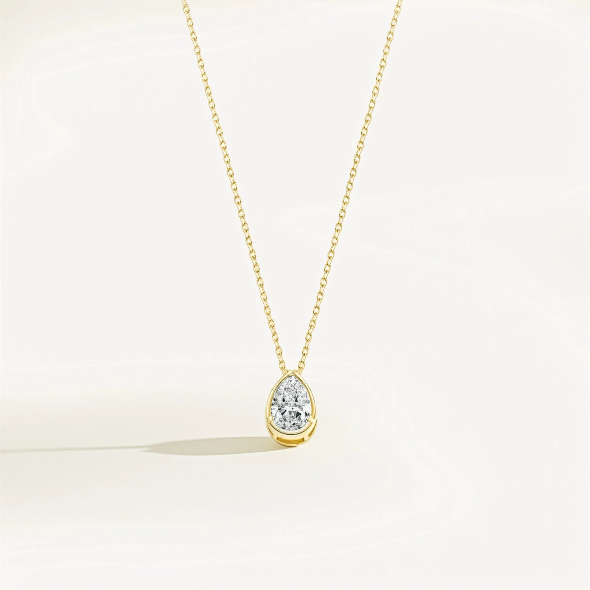Mint & Lily Diamond Teardrop Necklace - Image 15