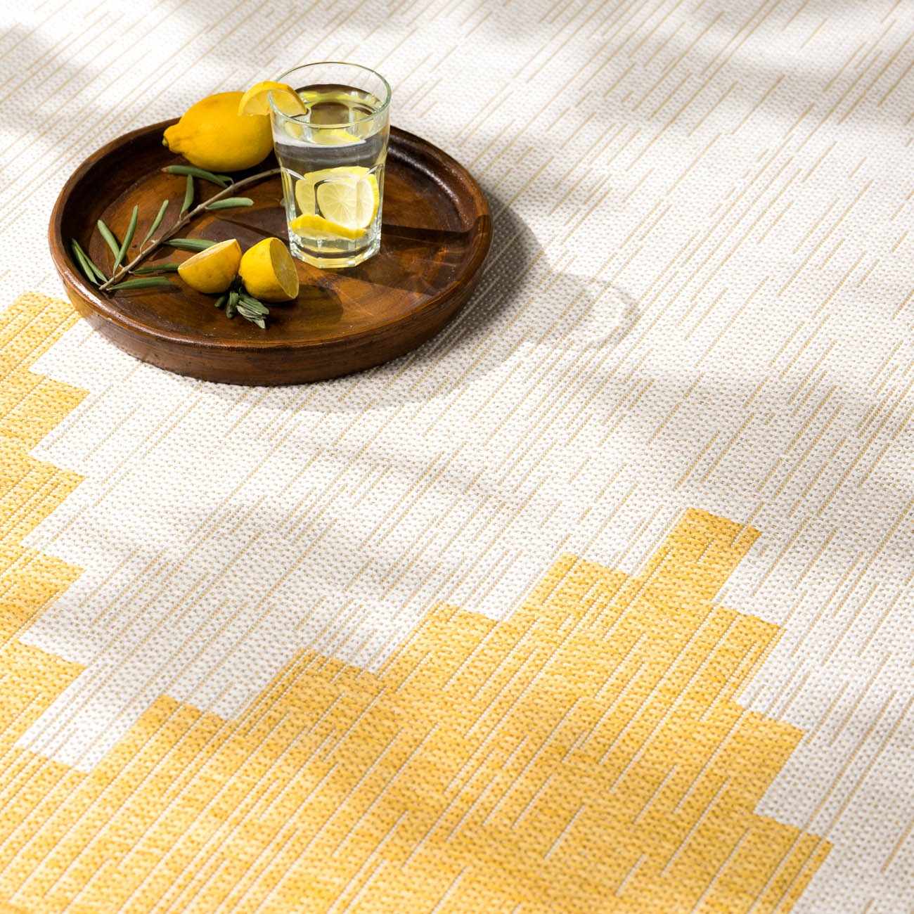 Djugun Yellow Outdoor Rug - Clearance - Image 10