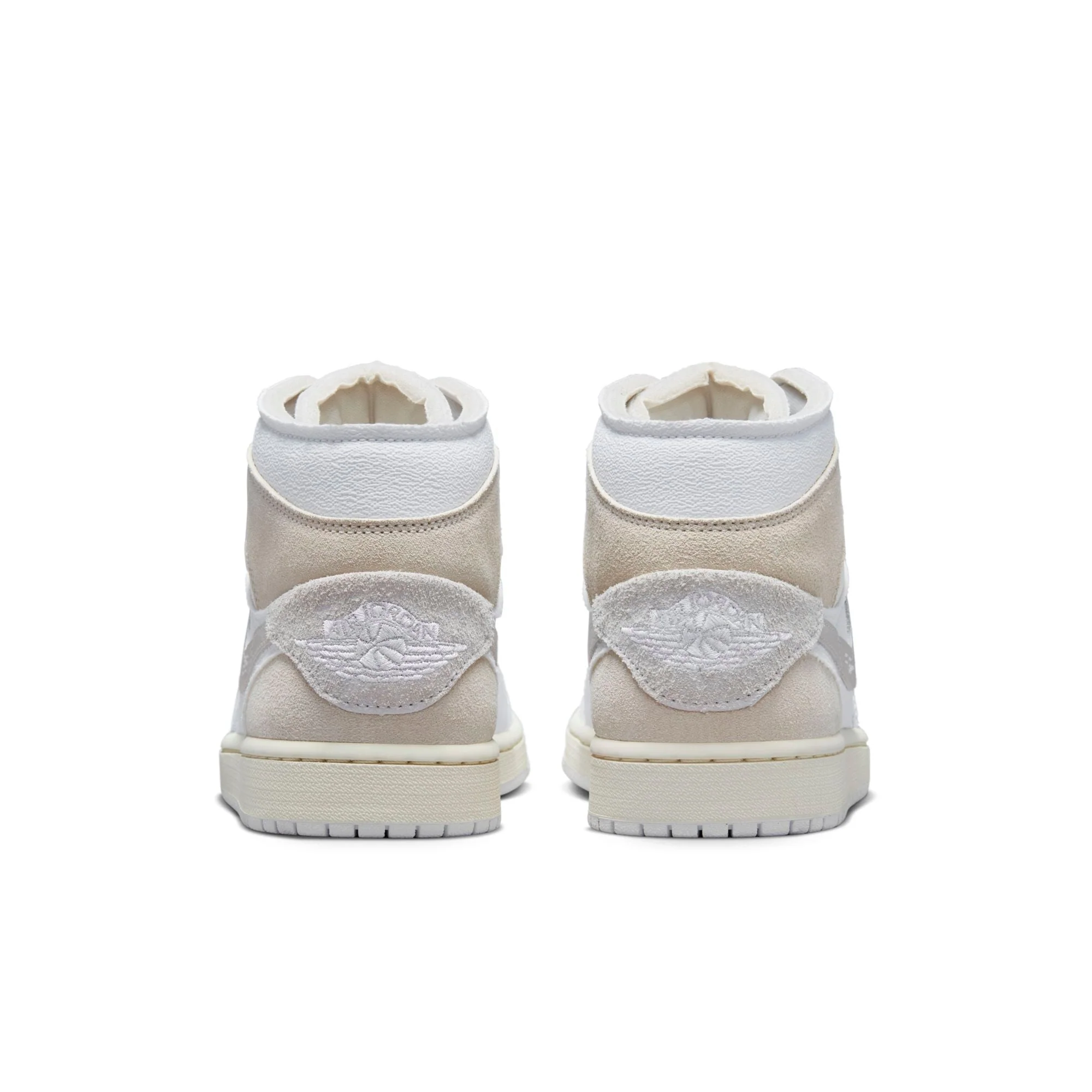 Nike Men's Retro 1 Mid Se Craft 'Tech Grey' Sneakers - Image 6