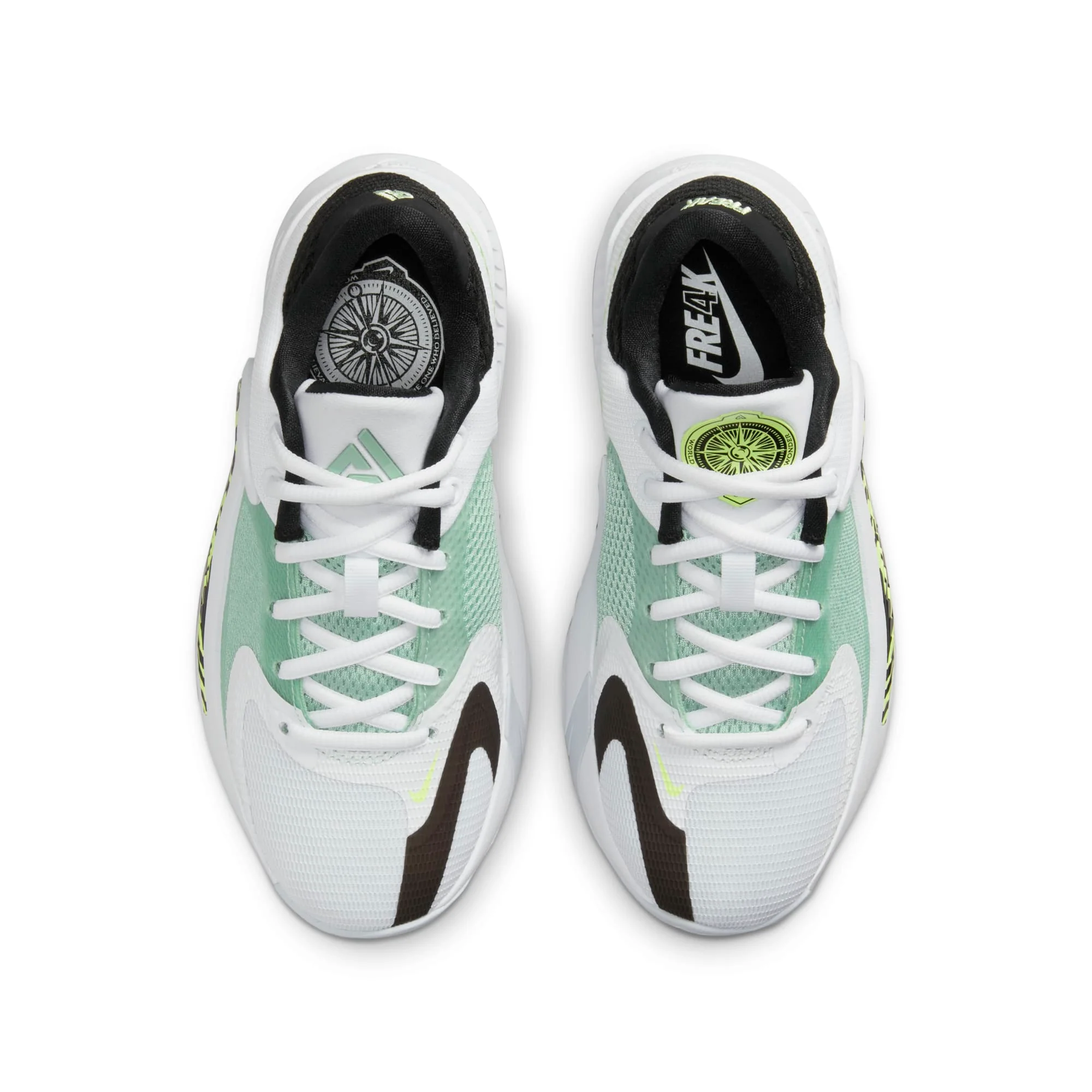 Nike Grade School Zoom Freak 4 'Greek Coastline Gs' Sneakers - Image 4