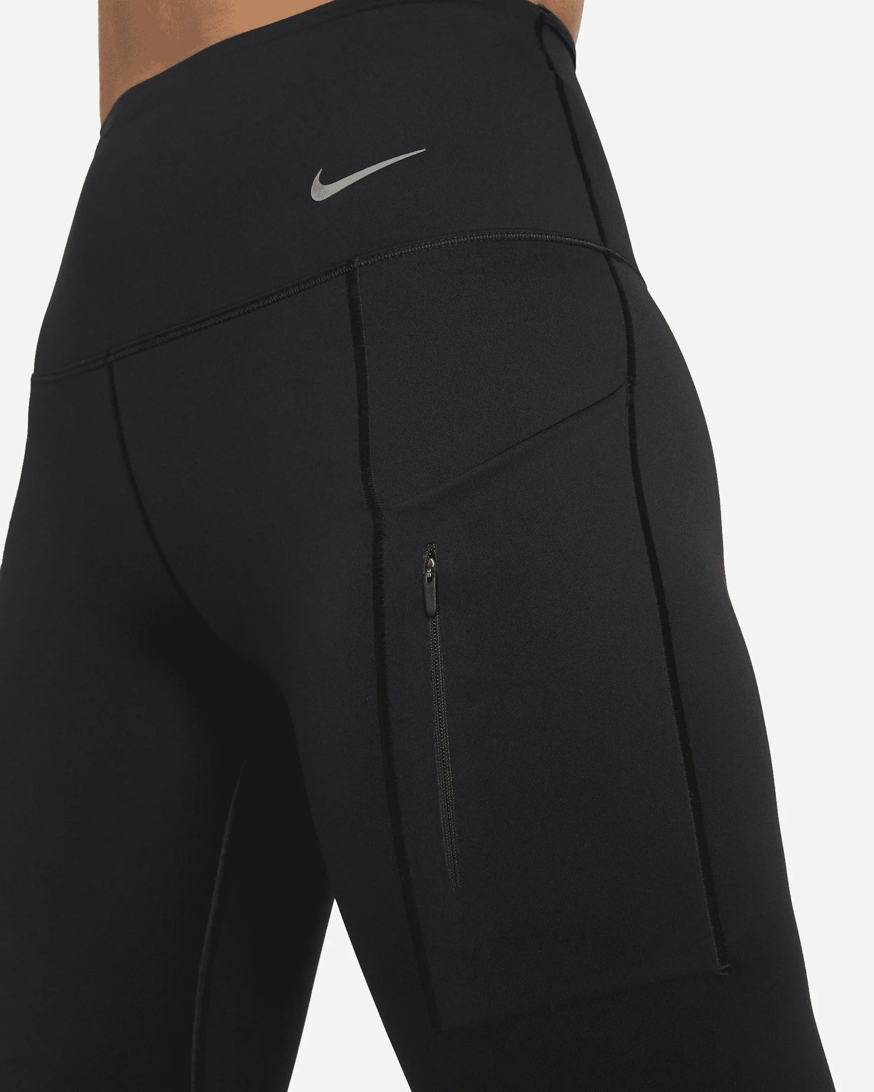 Nike Women's Go Firm-Support High-Waisted Capri Leggings - Image 4