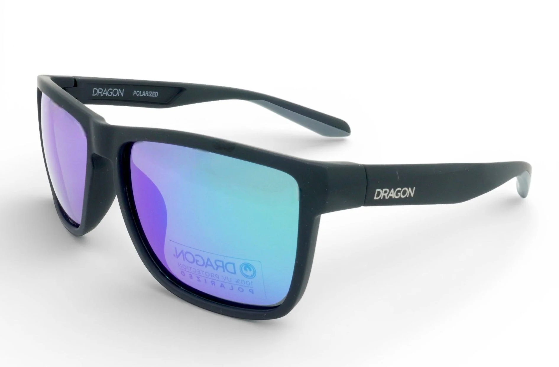 Dragon Unisex Rectangle Polarized Sunglasses - DRS1002-003 - Image 4