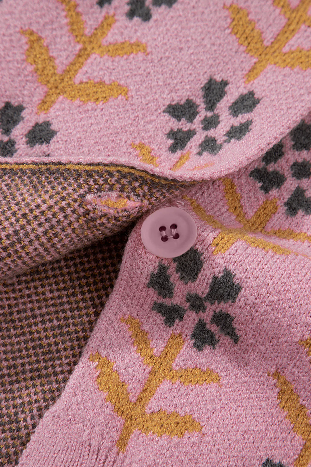 Threaded Pear Dulce Ribbed Banded Cardigan Sweater - Image 5
