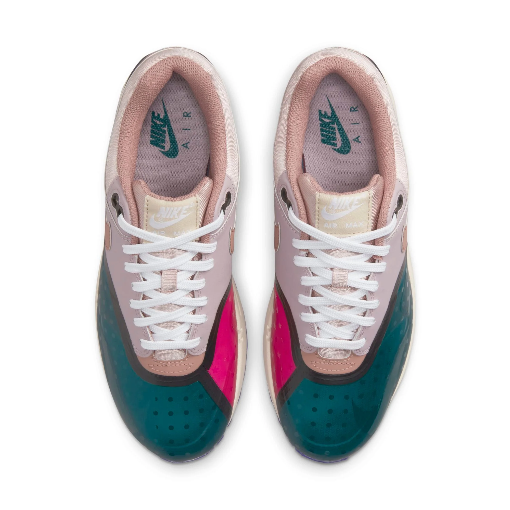 Nike Women's Air Max 1 Premium 'Plum Fog Fossil Rose' Sneakers - Image 5
