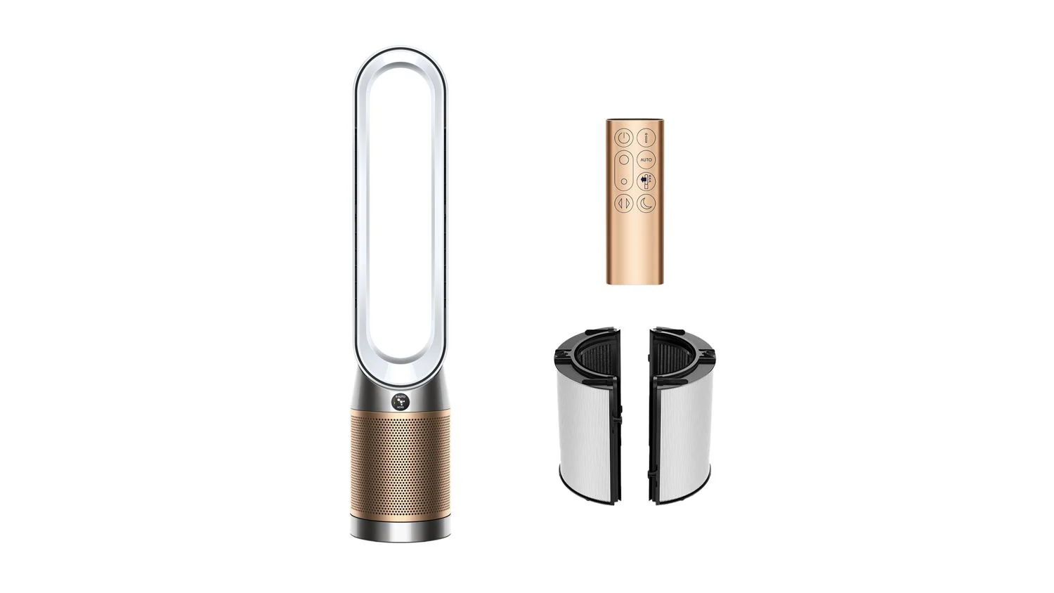 Dyson Purifier Humidify+Cool PC2 De-NOx Tower in White/Gold - Image 6