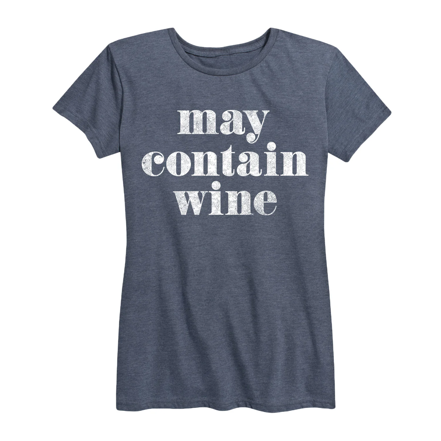Instant Message - May Contain Wine - Women's Short Sleeve Graphic T-Shirt - Image 3