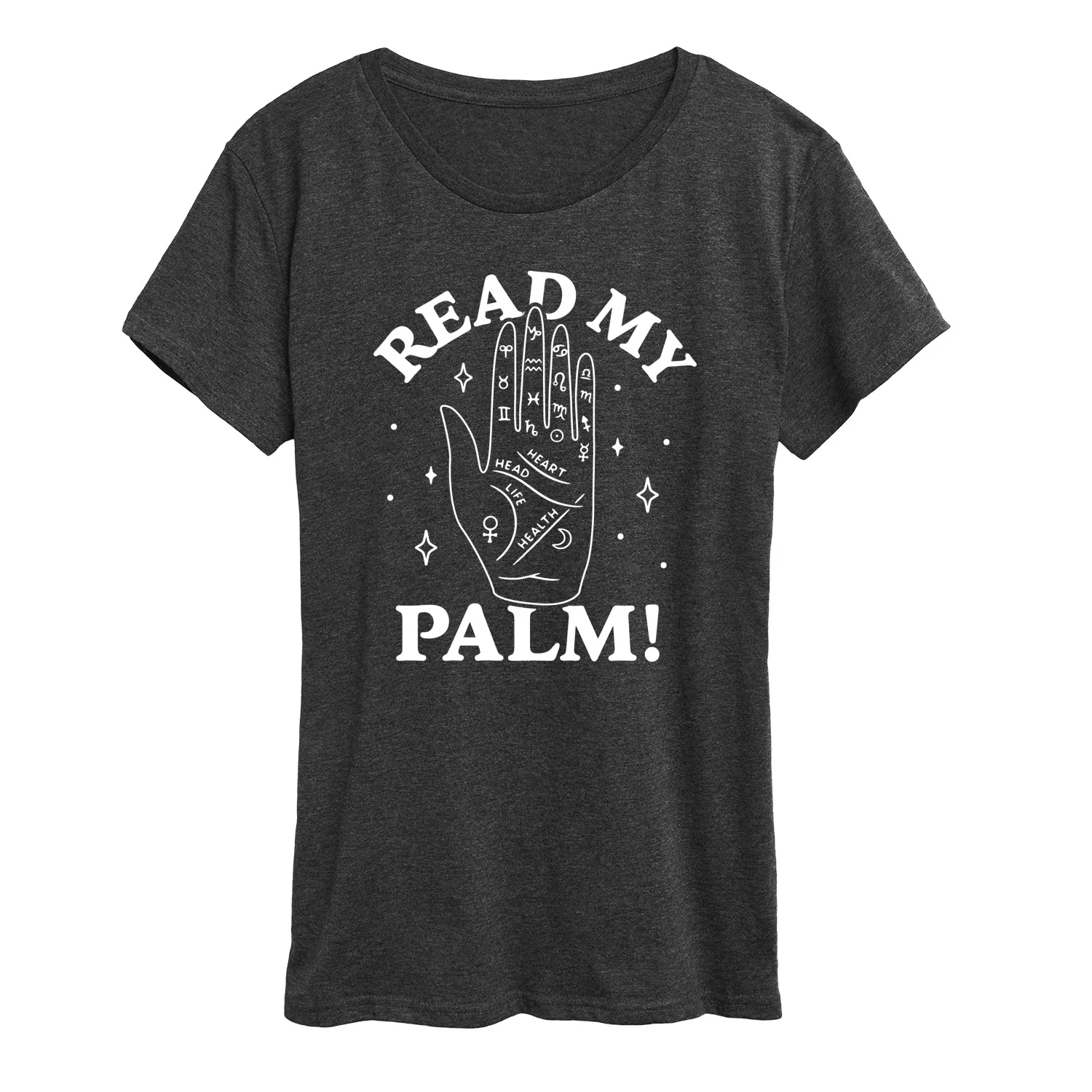 Instant Message - Read My Palm - Women's Short Sleeve Graphic T-Shirt - Image 2