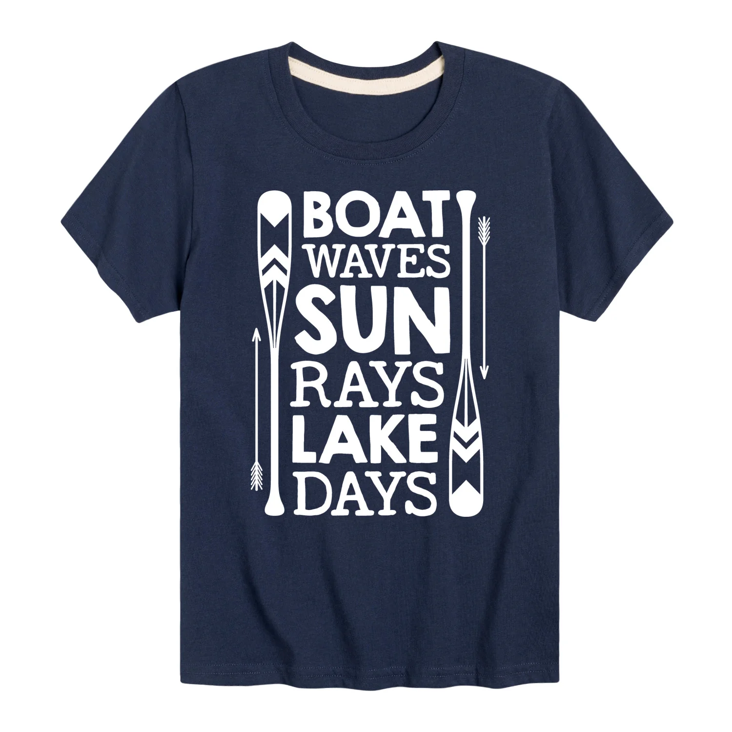 Instant Message - Lake Days Quote - Toddler & Youth Short Sleeve Graphic T-Shirt - Image 6