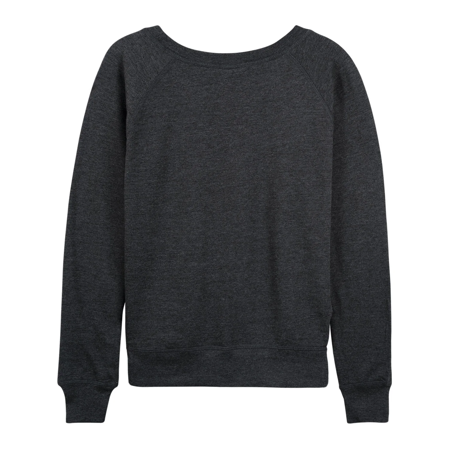 Instant Message - Turtle and Flowers - Women's French Terry Long Sleeve Pullover - Image 4