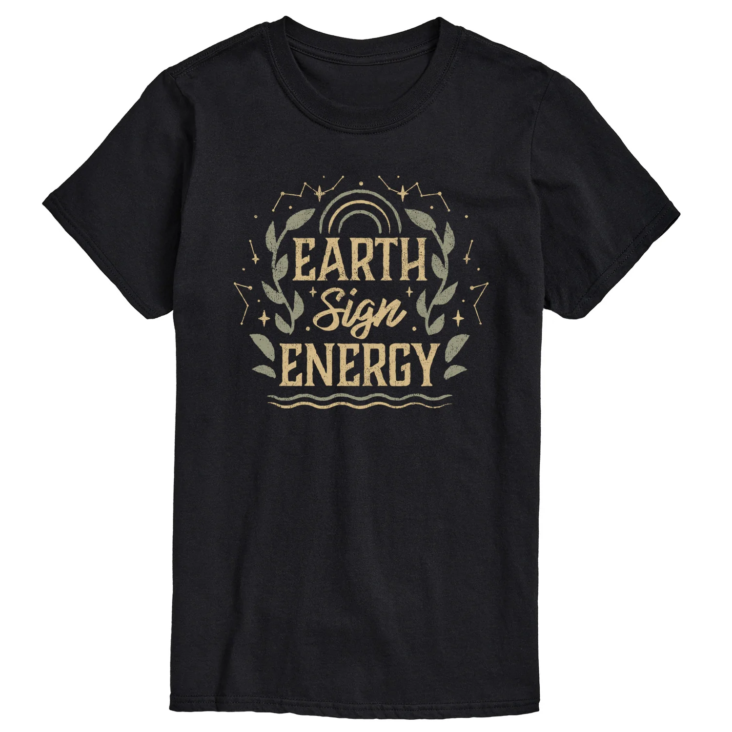 Instant Message - Earth Sign Energy - Men's Short Sleeve Graphic T-Shirt
