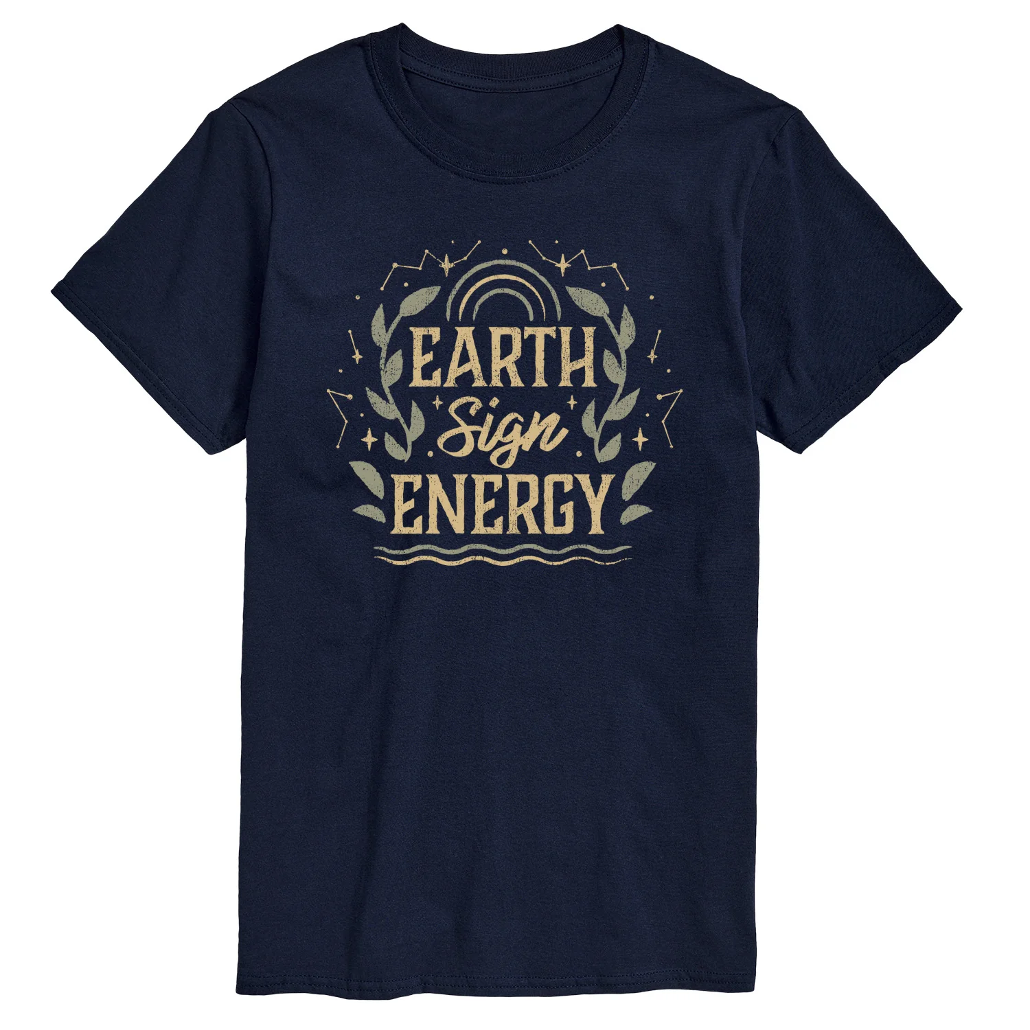 Instant Message - Earth Sign Energy - Men's Short Sleeve Graphic T-Shirt - Image 2