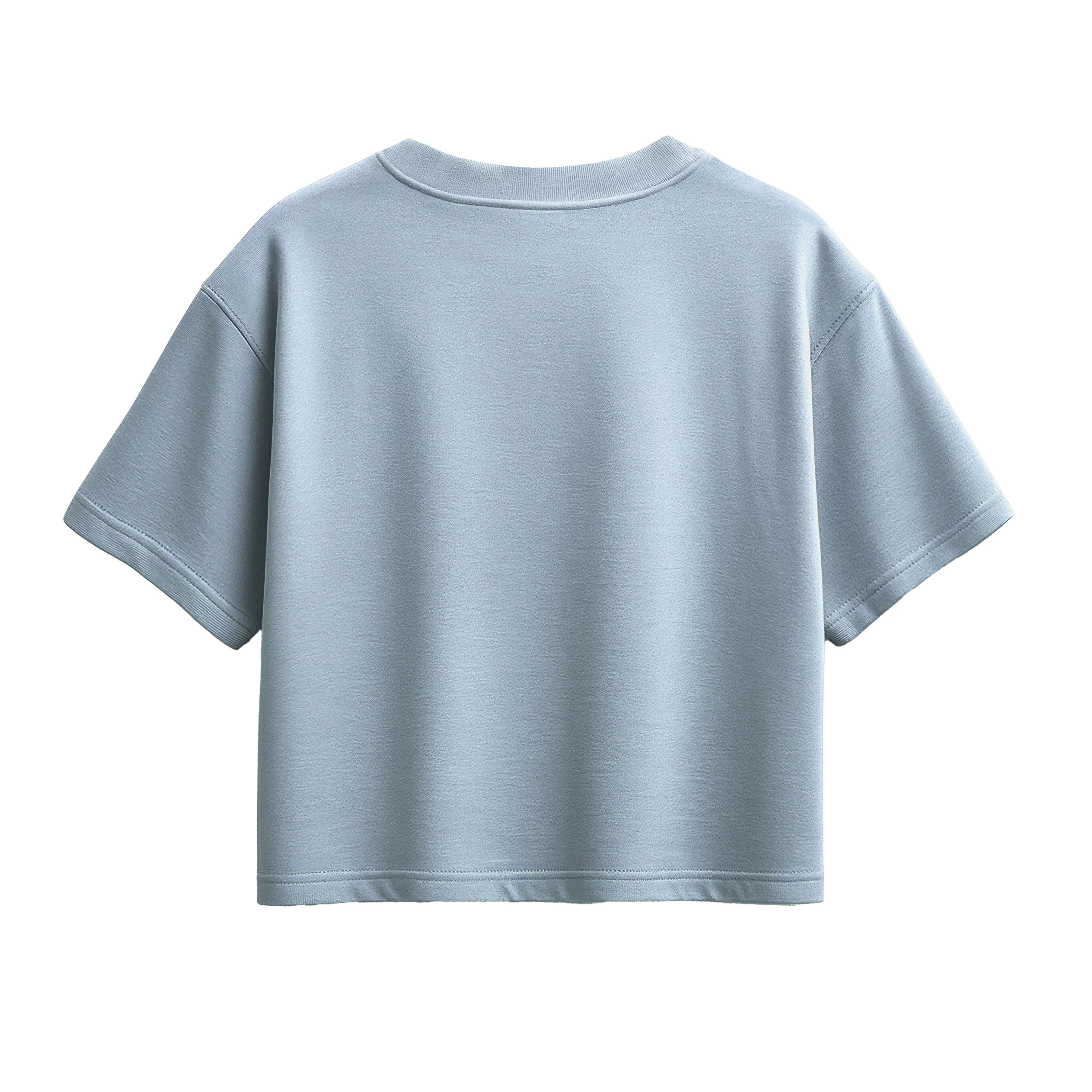 Instant Message - Soccer Bow - Youth Girl Short Sleeve Boxy Tee - Image 8