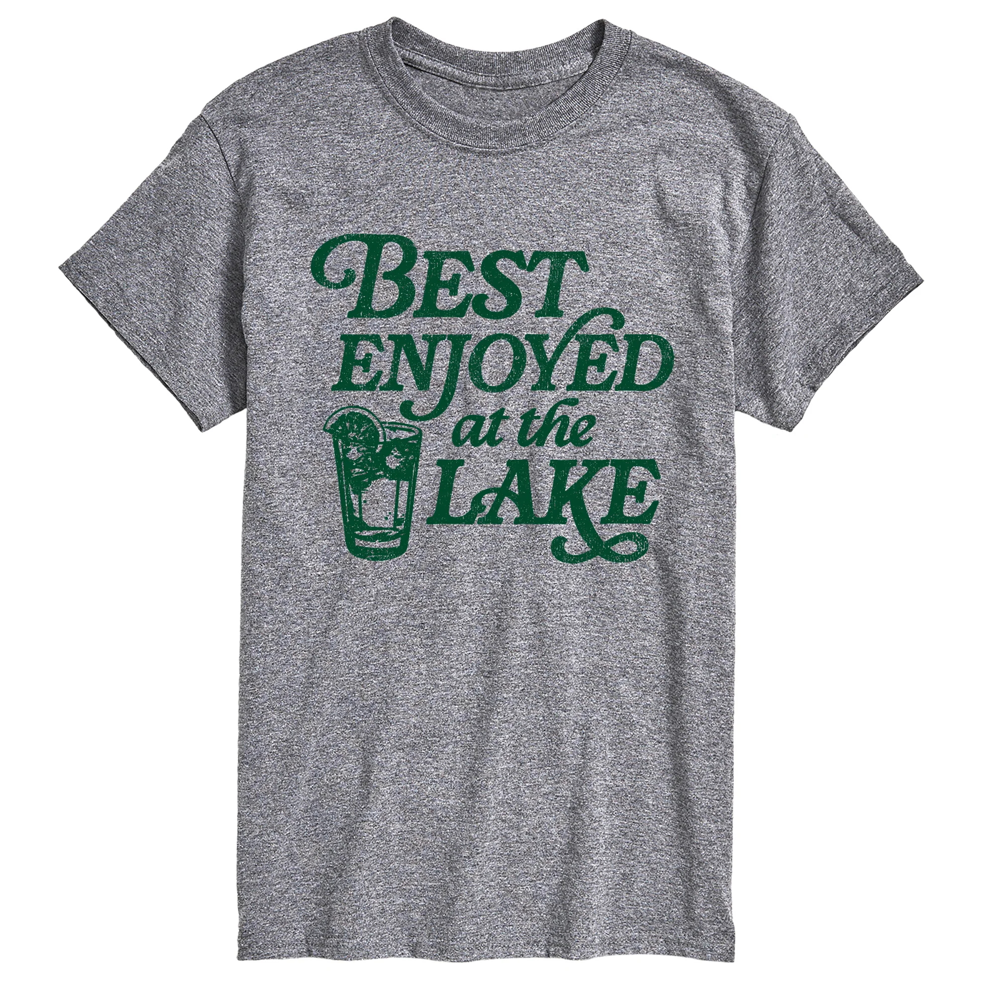 Instant Message - Enjoyed at the Lake - Men's Short Sleeve Graphic T-Shirt - Image 4