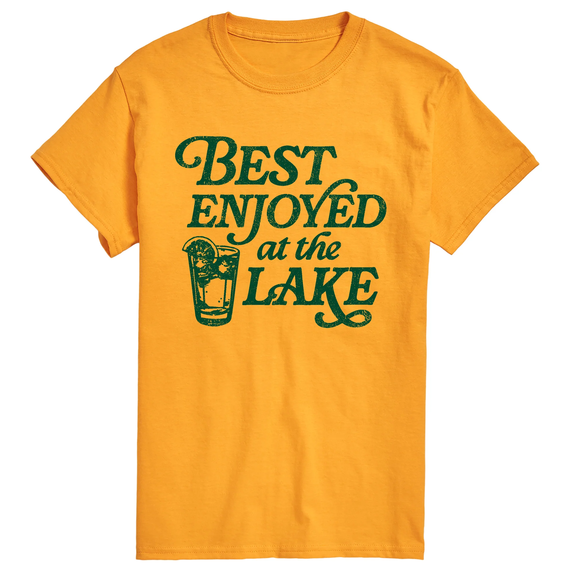 Instant Message - Enjoyed at the Lake - Men's Short Sleeve Graphic T-Shirt - Image 7