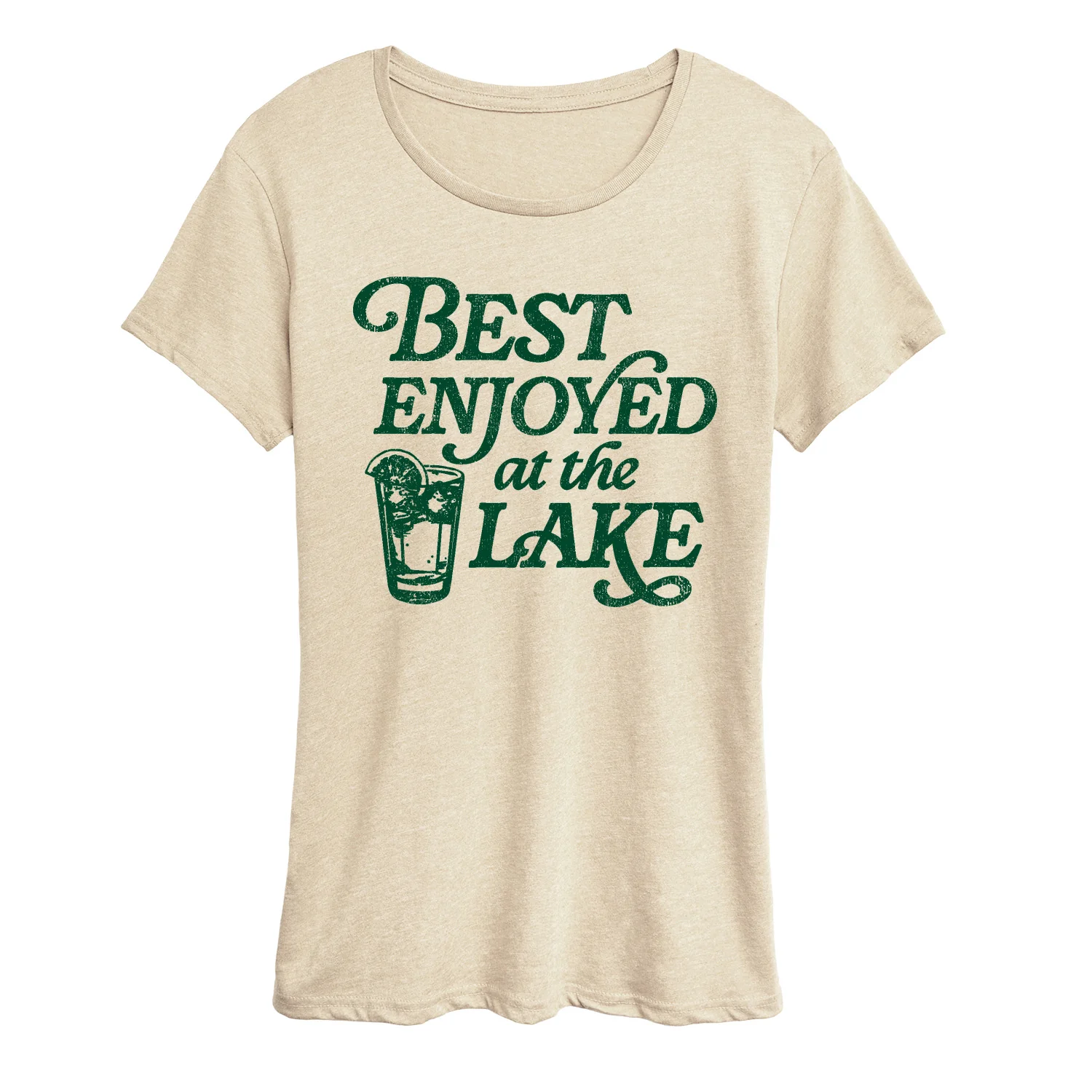 Instant Message - Enjoyed at the Lake - Women's Short Sleeve Graphic T-Shirt - Image 4