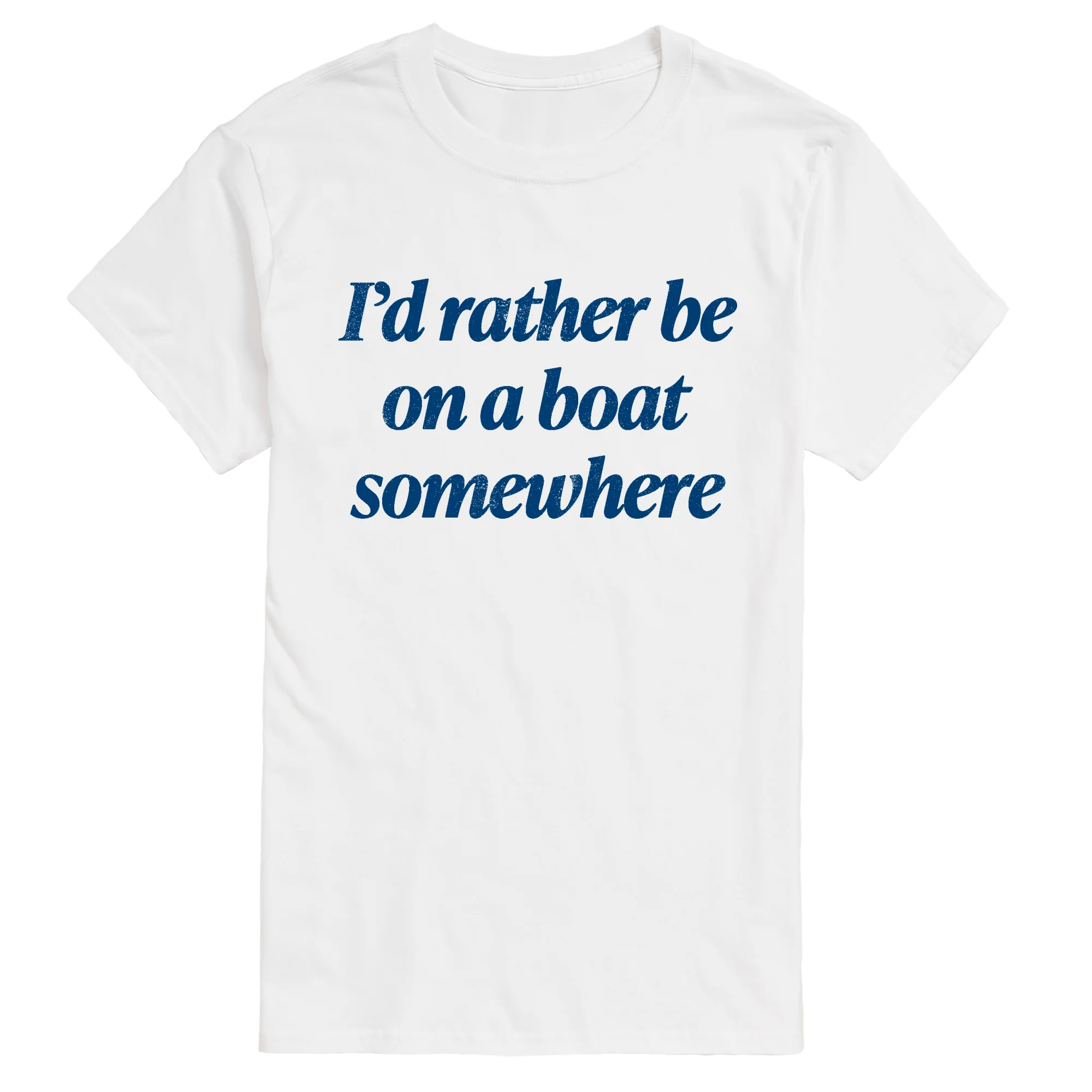 Instant Message - On Boat Somewhere - Men's Short Sleeve Graphic T-Shirt - Image 5