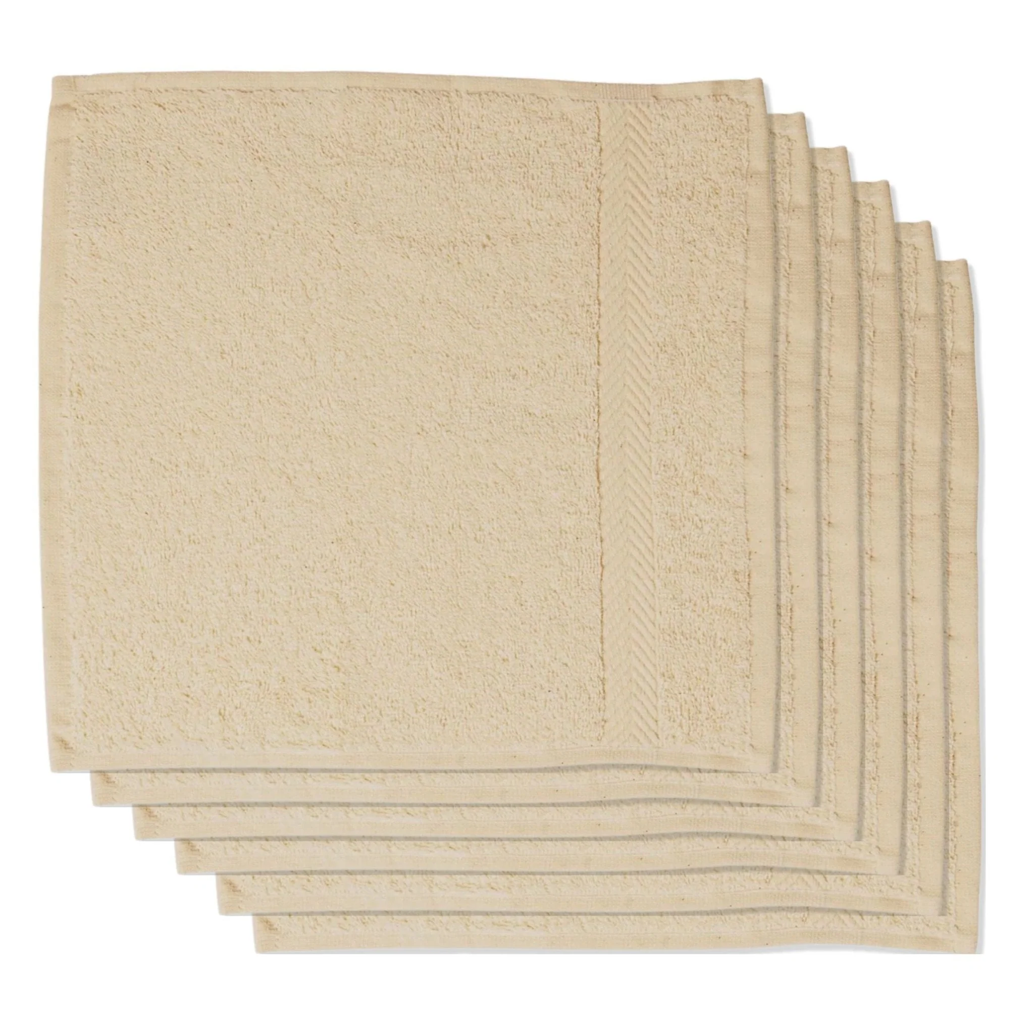 Eco Bath London Organic Cotton Face Flannels Towels - GOTS Certified 100% Organic Cotton Washcloths, Super Soft, Undyed and Unbleached, Hypoallergenic by Eco Bath London - Image 2