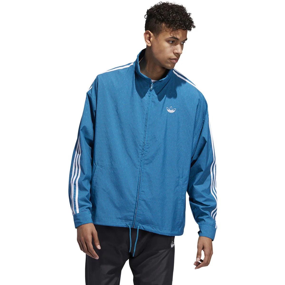 adidas Men's Originals Grid Wind Jacket - Image 3