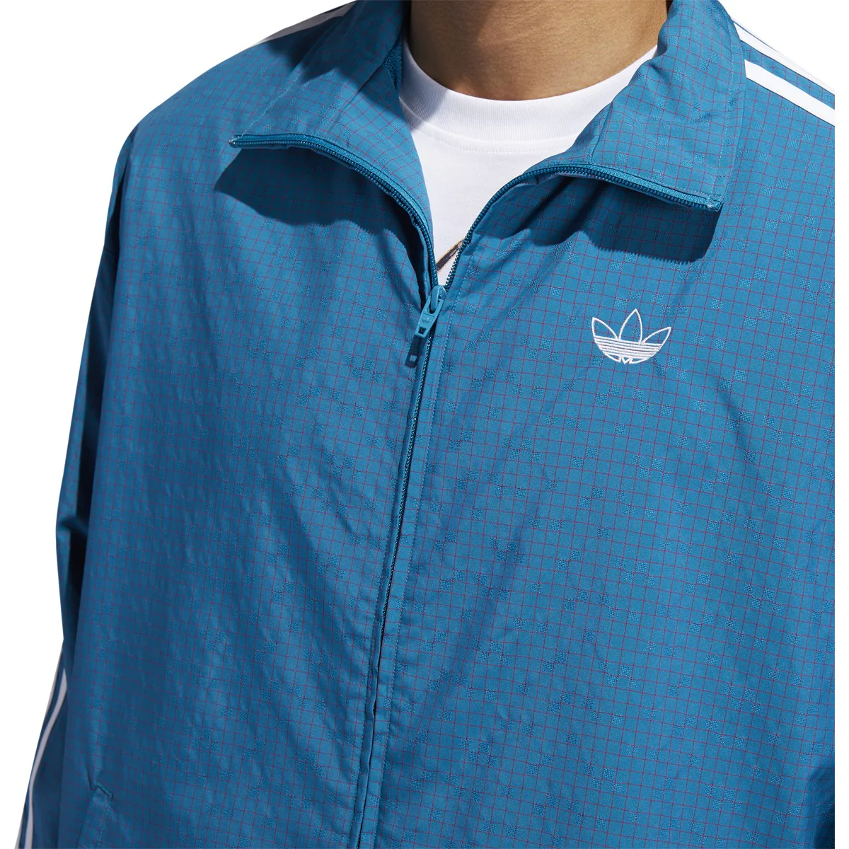 adidas Men's Originals Grid Wind Jacket - Image 4