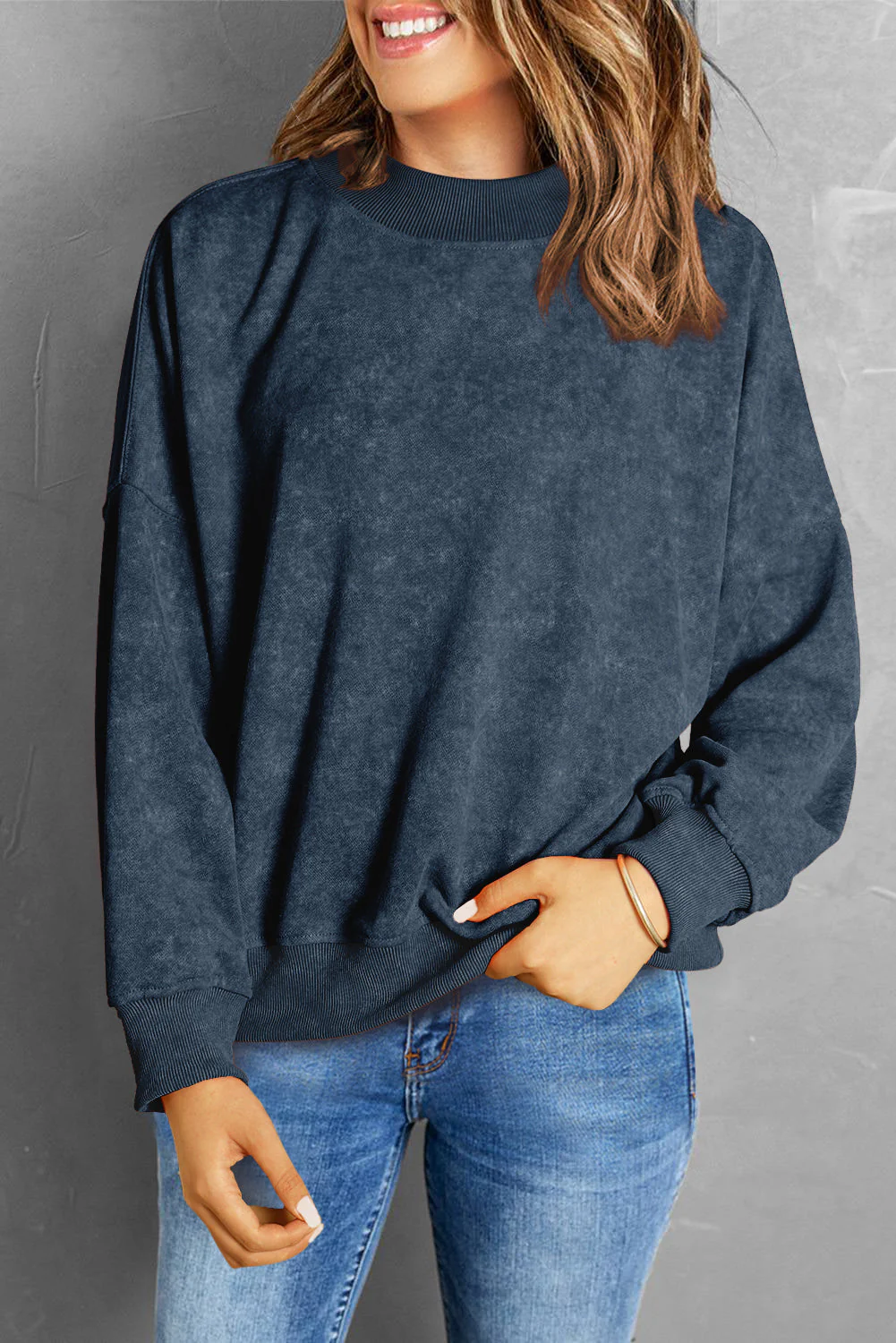 Threaded Pear Eleanor Drop Shoulder Pullover - Image 10