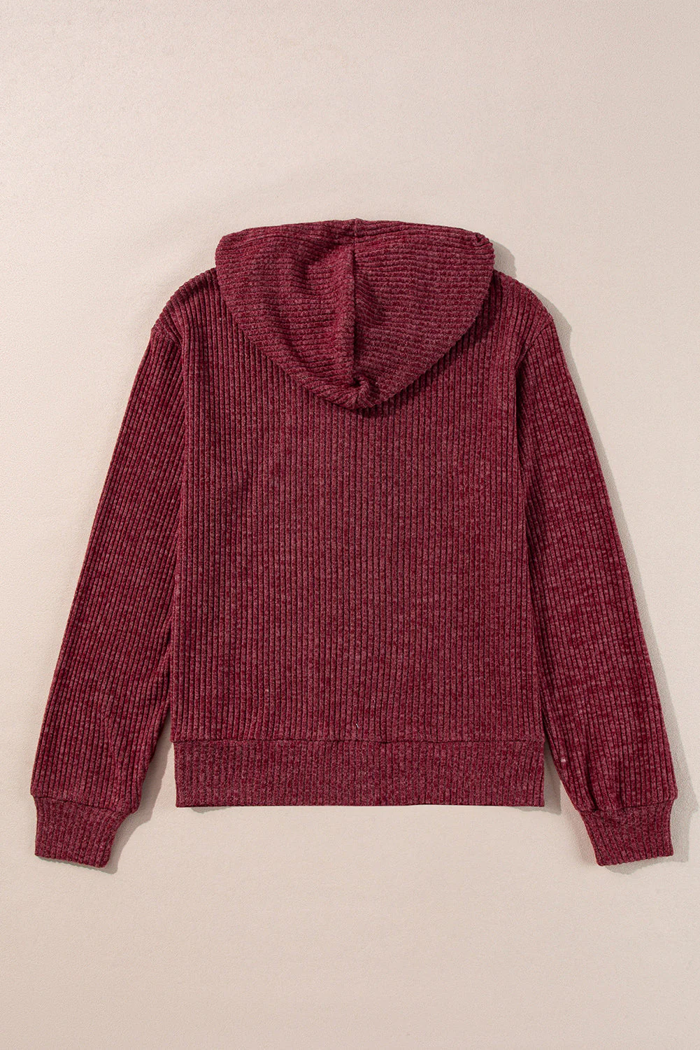 Threaded Pear Eleanor Up Front Drawstring Hoodie - Image 4