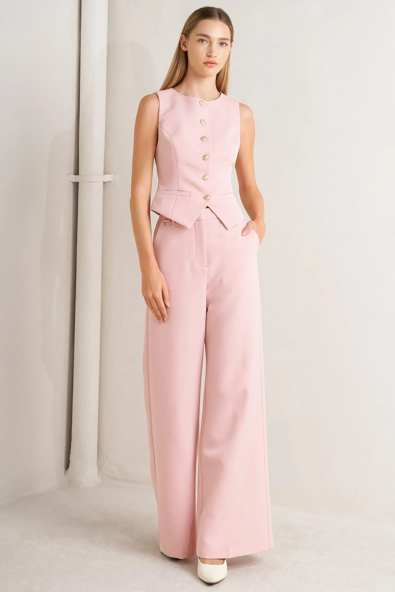 Elevated Classic Woven Vest - Image 6