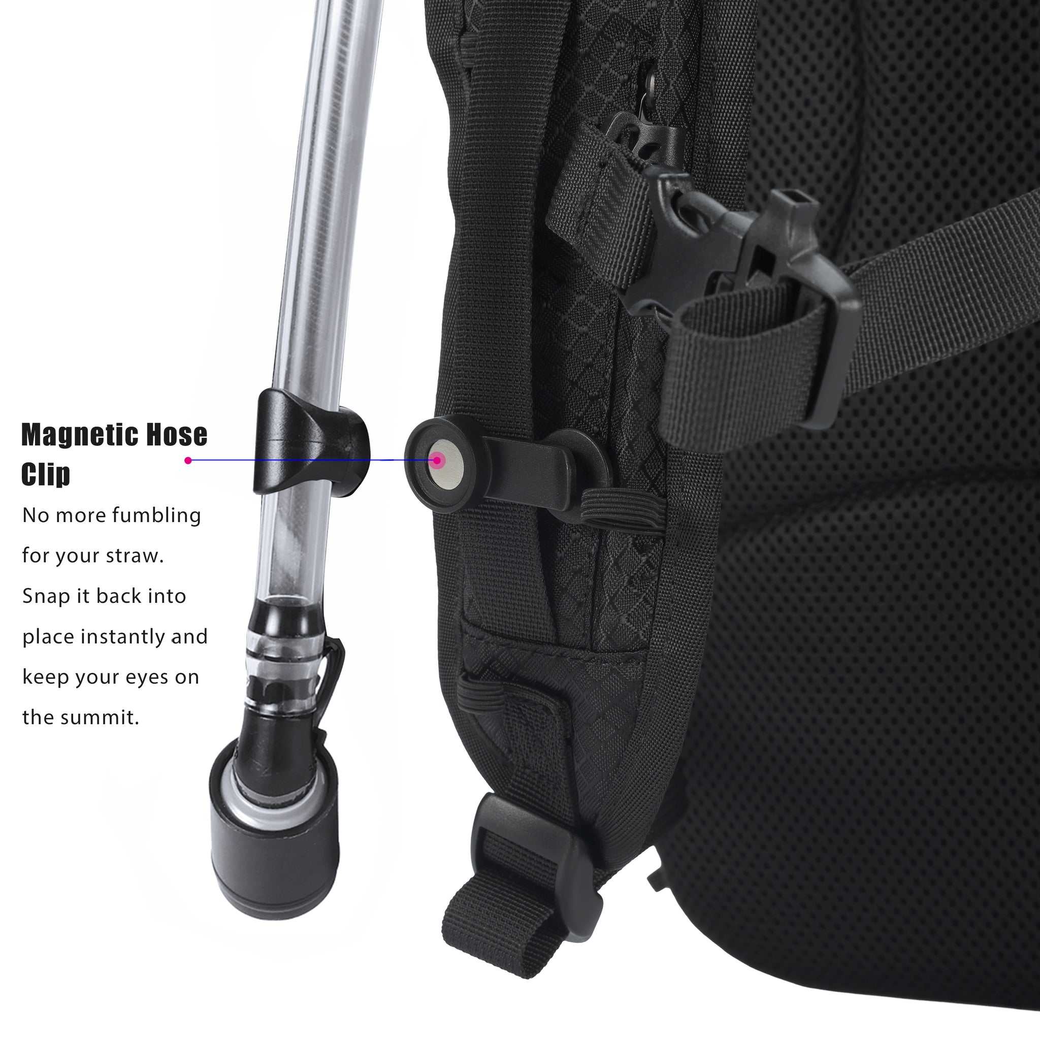 Elytra Hydration Pack Customizable Lightweight Day Pack for Hiking Motorcycling Theme Parks & Everyday Use (Clear) - Image 27