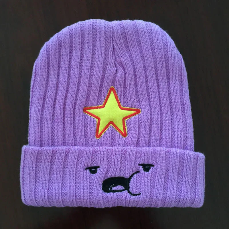 Embroidered Woolen Winter Pullover Hat - Image 3
