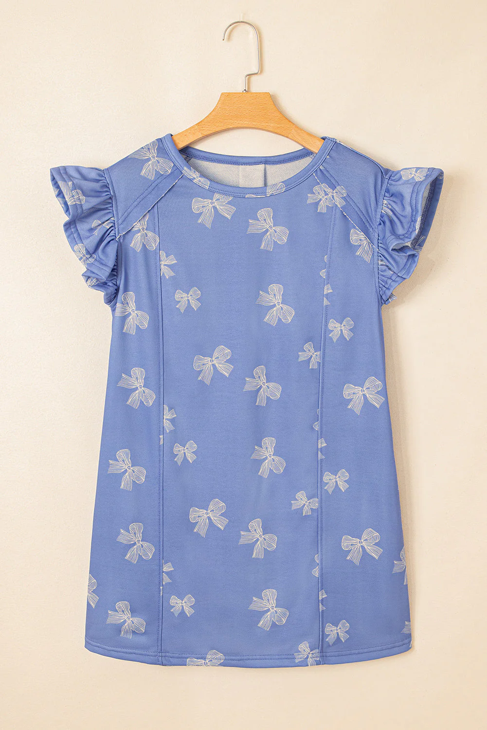 Threaded Pear Emmie Sleeve Shift Mini Dress - Image 5