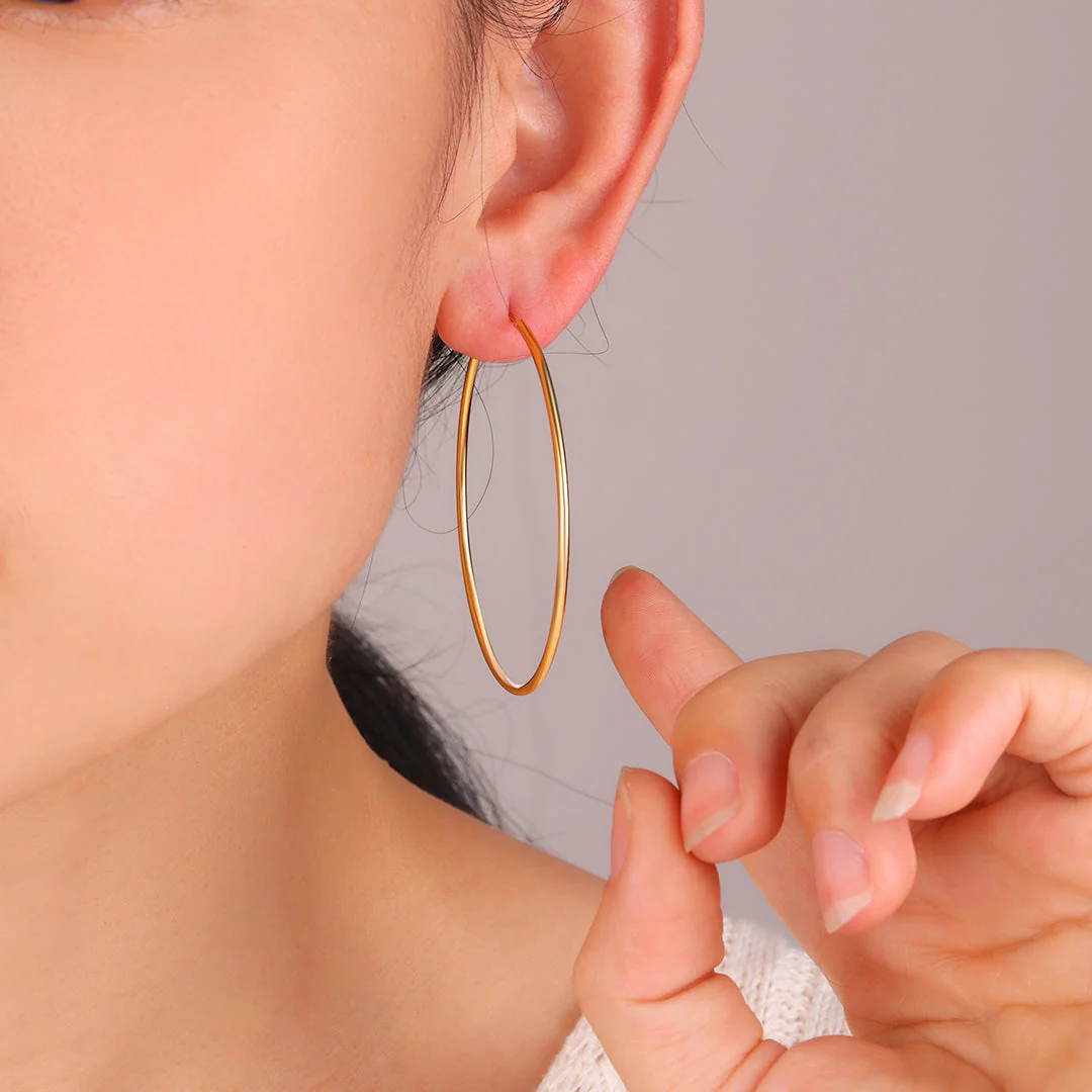 Mint & Lily Endless Hoop Earrings - Image 14