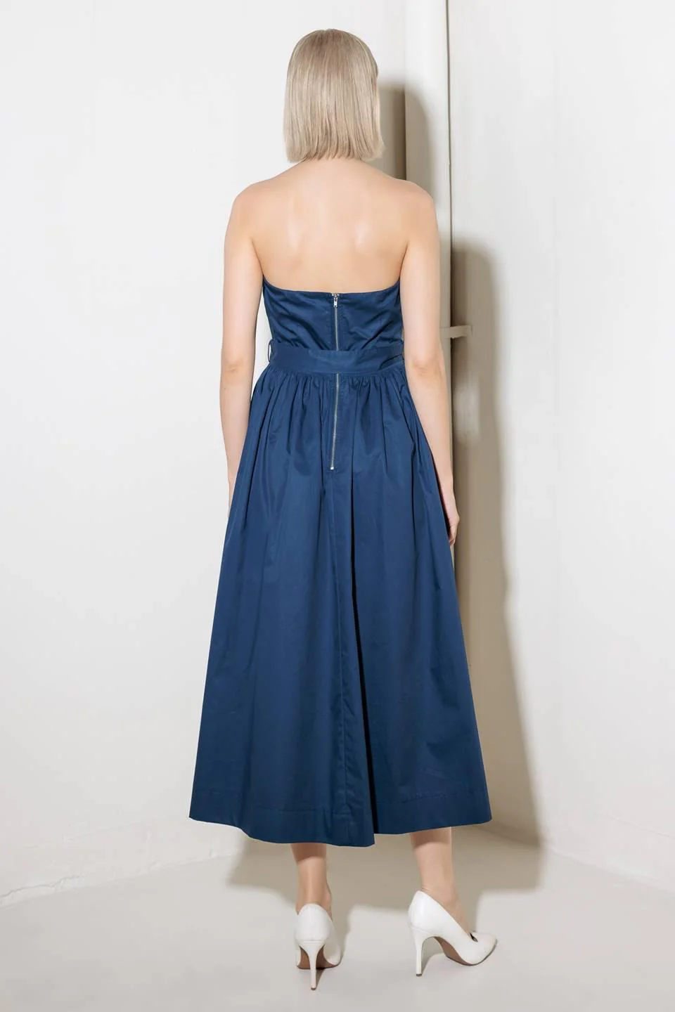 Endlessly Charming Woven Midi Dress - Image 6