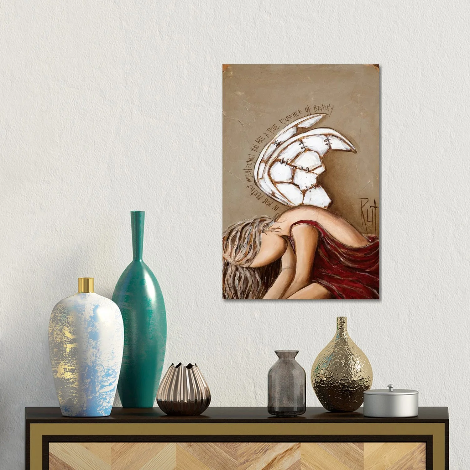 Essence Of Beauty by Ruth's Angels - Canvas Gallery Wrap