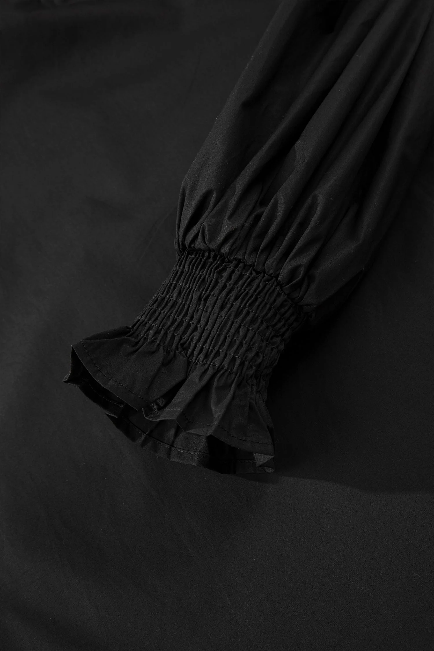 Threaded Pear Estrella Flounce Sleeve Trim Blouse - Image 11