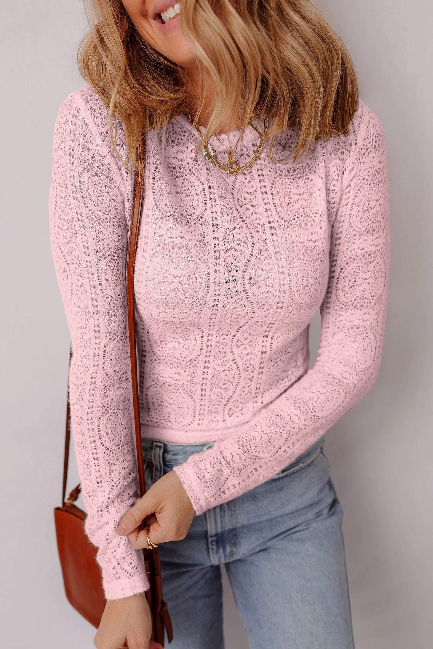 Etta Sleeve Cropped top Long Sleeve Top by Threaded Pear - Image 3