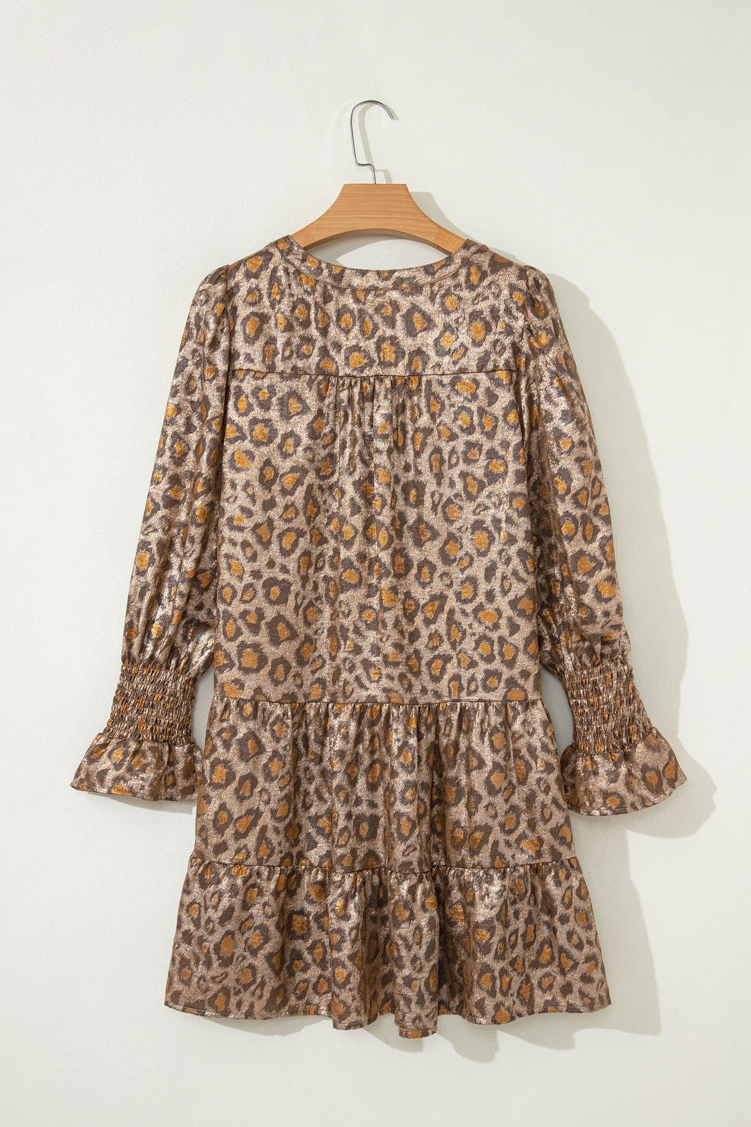 Threaded Pear Evelynn Tiered Loose Mini Dress - Image 10