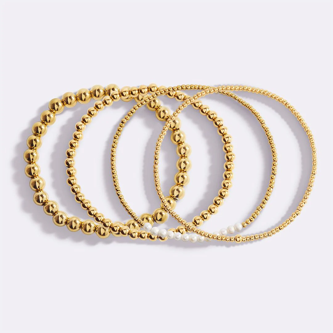 Mint & Lily Everyday Pearl Bracelet Stacking Set - Image 18