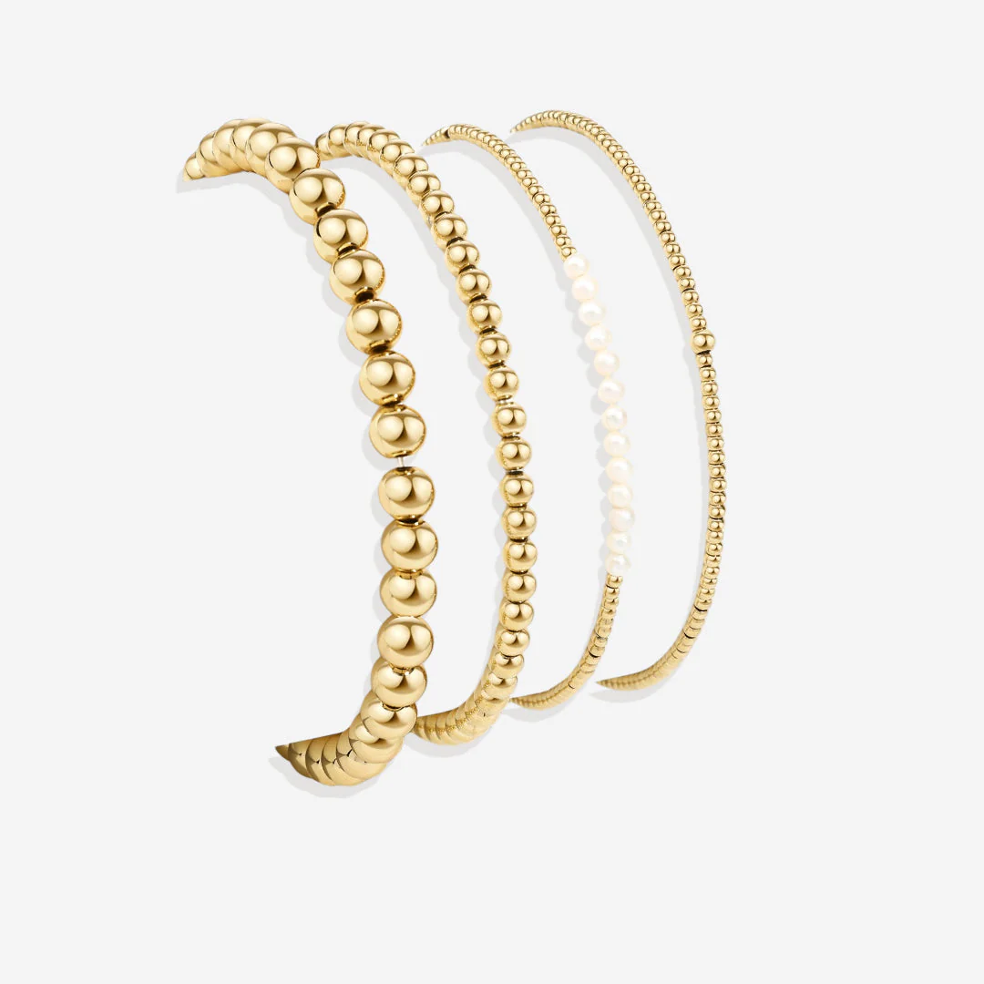 Mint & Lily Everyday Pearl Bracelet Stacking Set - Image 5