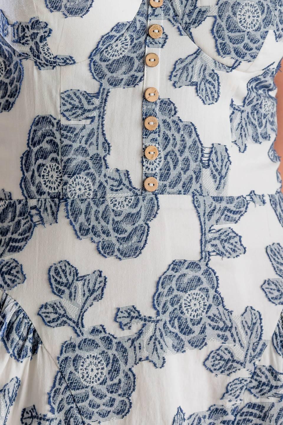 Exploring New Interests Woven Midi Dress - Image 9