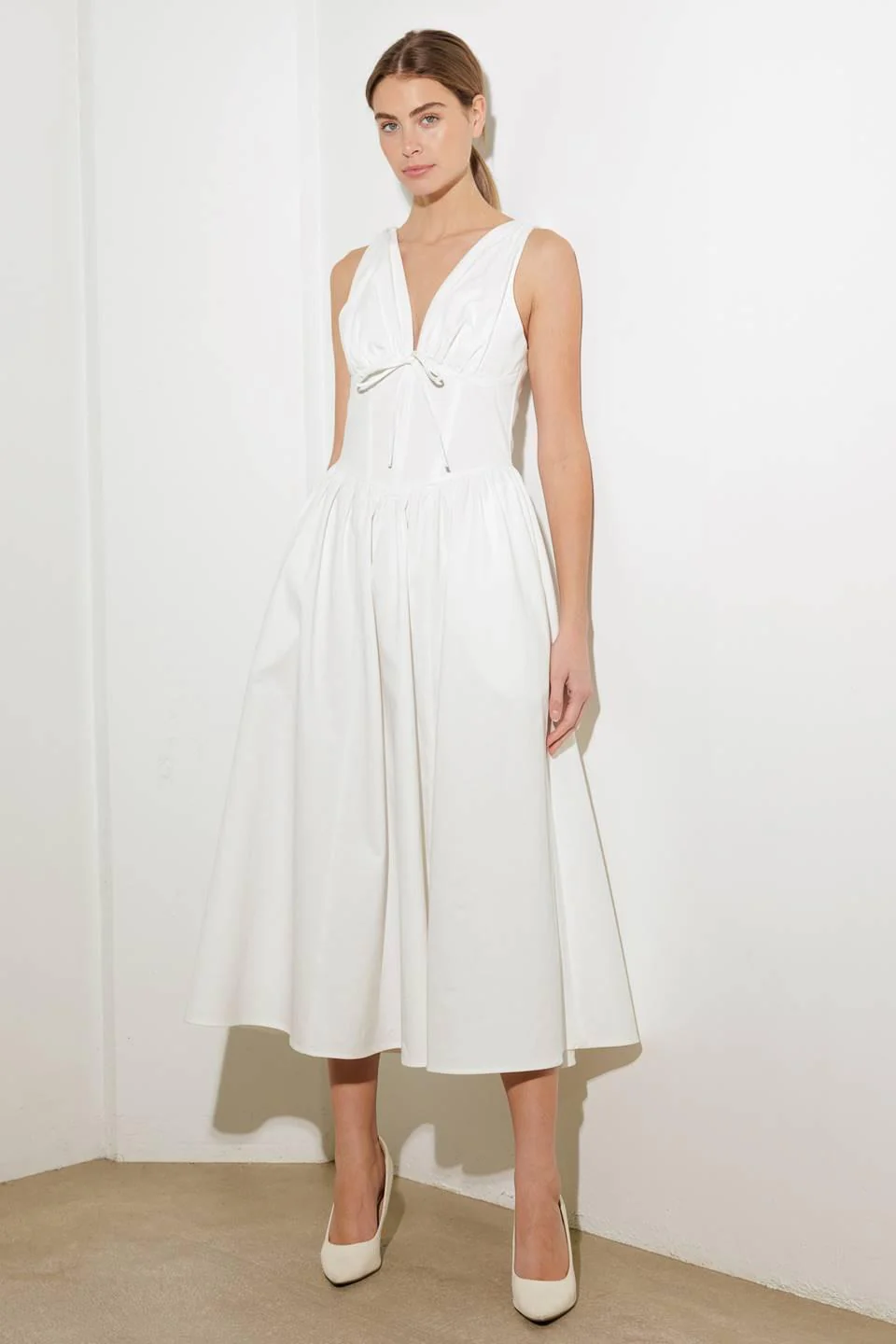 Fanciful Escapes Woven Midi Dress - Image 5