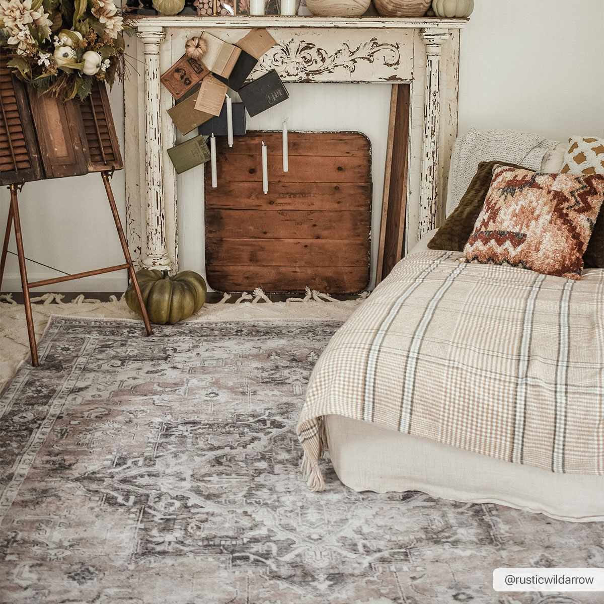 Fatih Tumble Dry Washable Rug - Image 2